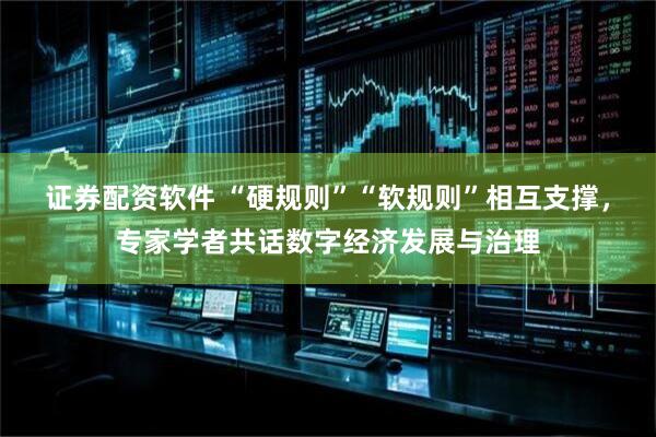 证券配资软件 “硬规则”“软规则”相互支撑，专家学者共话数字经济发展与治理